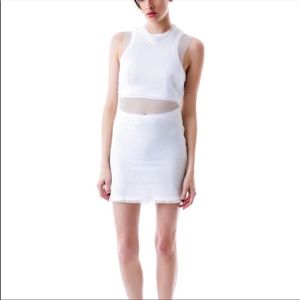 UNIF MESH OVERLAY DRESS Sz M.